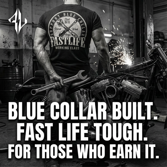 Support Blue Collar Tee