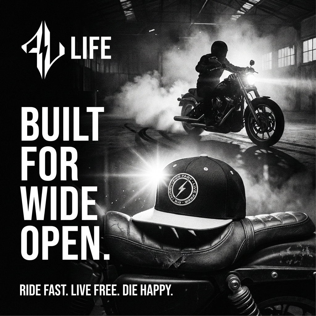 Ride Fast Snapback Hat