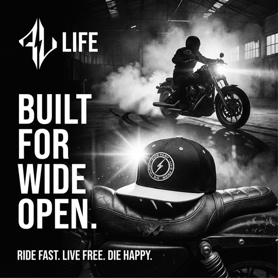 Ride Fast Snapback Hat