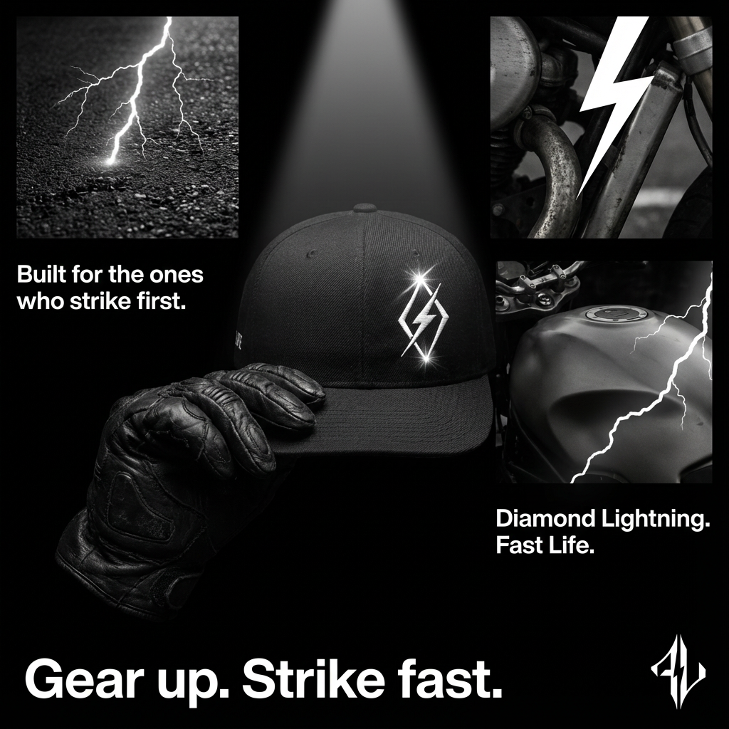 Diamond Lightning Snapback