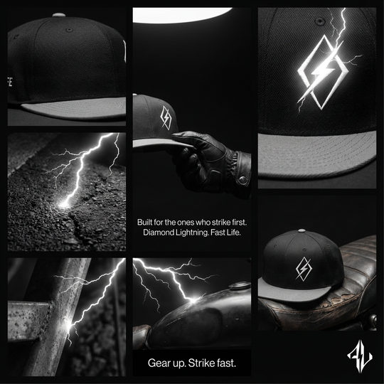 Diamond Lightning Snapback