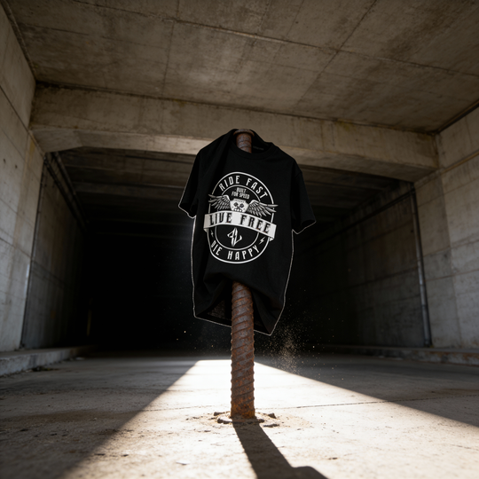 Ride Fast Live Free Tee