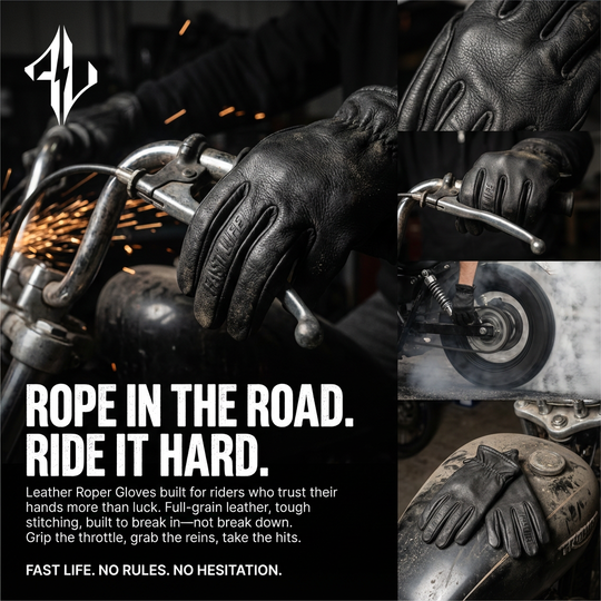 Leather Roper Gloves