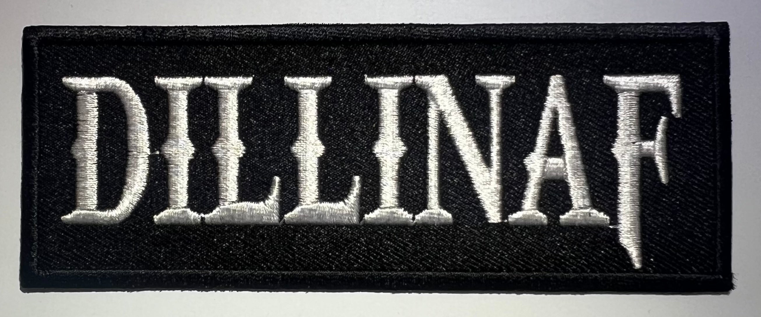 Casual motorcycle gear with DILLINAF patch, including motocross and Harley Davidson apparel for men and women