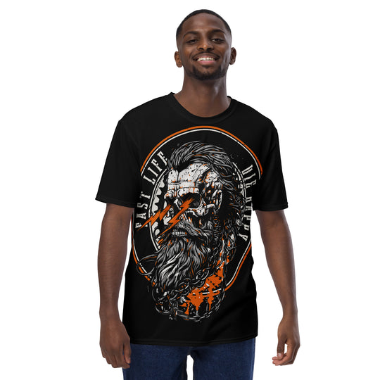 Fast Life Greybeard Dye Sub casual motorcycle gear and apparel including motocross, Harley Davidson clothing for men and women3