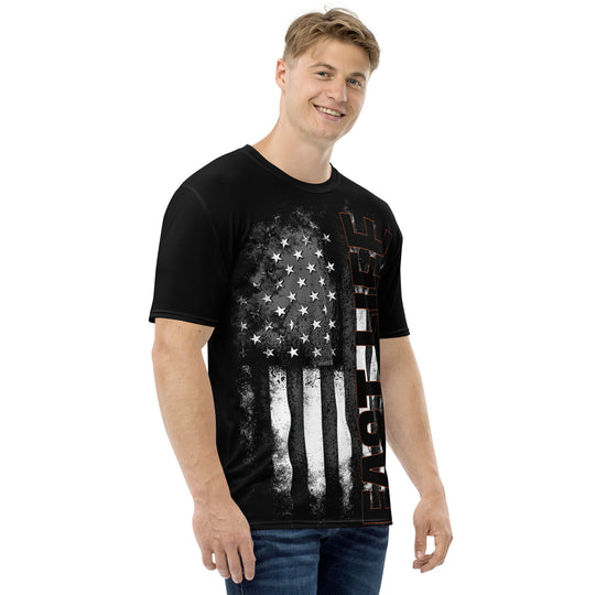 Casual motorcycle gear and apparel with Fast Life Flag Dye Sub design, including motocross, Harley-Davidson, and outlaw biker clothing for men and women3