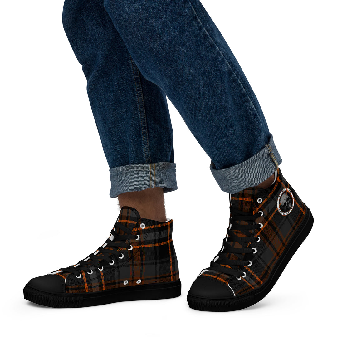 Fast Life Plaid Hi Tops