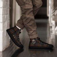 Fast Life Plaid Hi Tops