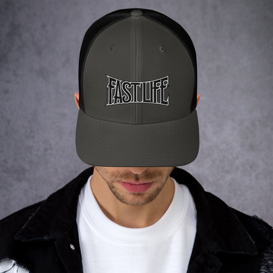 Casual motorcycle gear and accessories with Fast Life Icon branding, including motocross, Harley Davidson, and outlaw biker apparel for men and women6