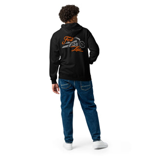 Fast Life Bagger Hoodie - Men's Motorcycle Hoodie