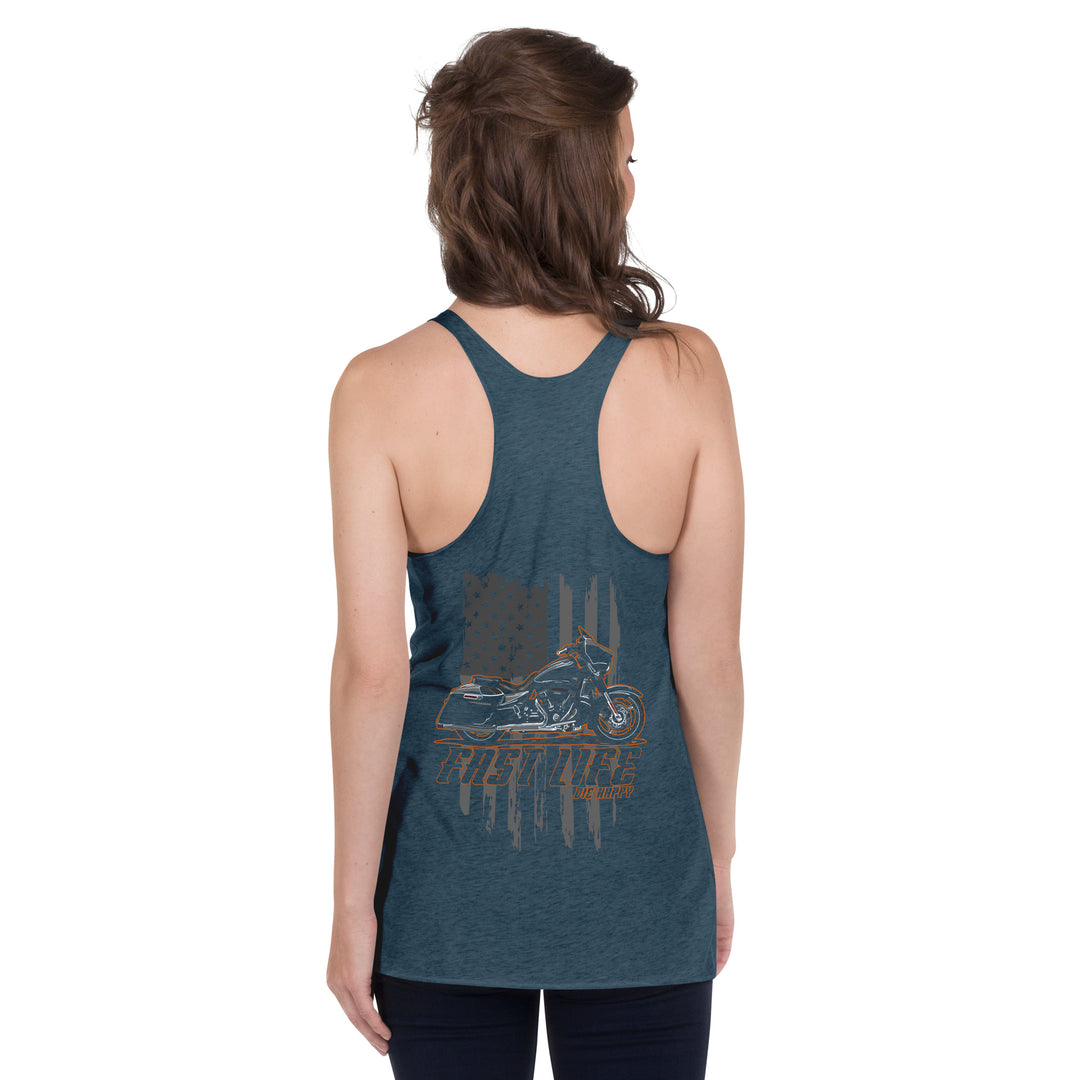 Women's Street Glide Racerback Tank among various casual motorcycle gear and Harley Davidson apparel3