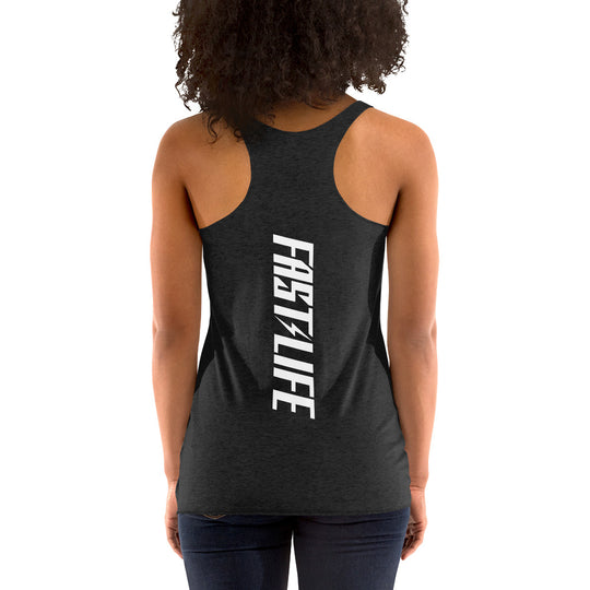 Fast Life Racerback Tank featuring casual motorcycle gear and Harley Davidson apparel for men and women4