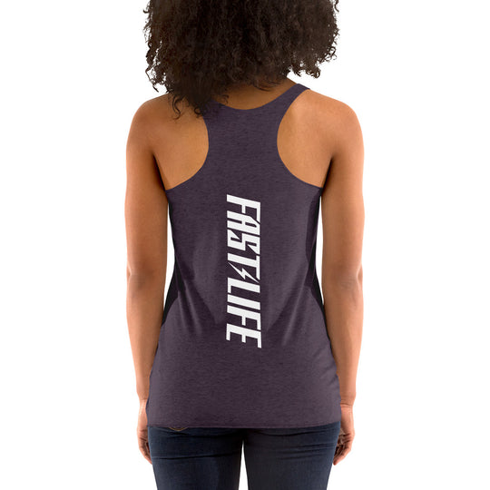 Fast Life Racerback Tank featuring casual motorcycle gear and Harley Davidson apparel for men and women2